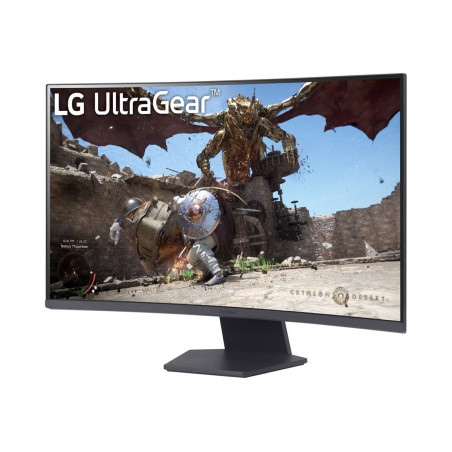 LG | 32GS60QC-B | 32 " | VA | QHD | 16:9 | 180 Hz | 1 ms | 2560 x 1440 pixels | 300 cd/m² | HDMI ports quantity 2