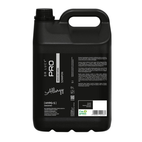 DR LUCY Hypo S - hypoallergenic shampoo for dogs - 5L