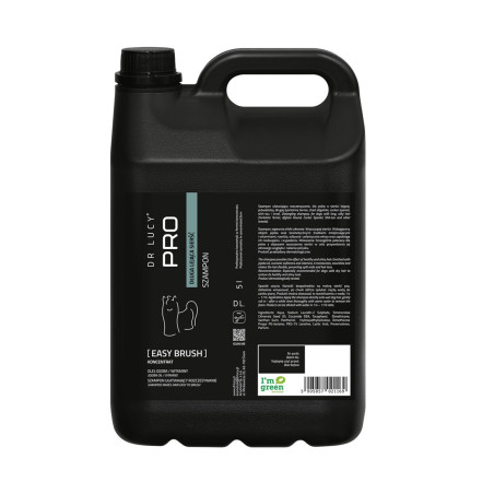 DR LUCY Pro Easy Brush Long Coat – dog shampoo – 5l