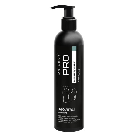 DR LUCY Pro Alovital Long Coat – dog conditioner – 250 ml