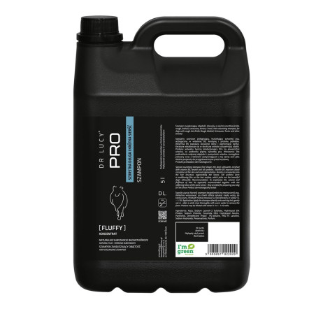 DR LUCY Pro Fluffy Rough Coat – dog shampoo – 5l