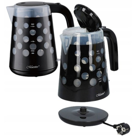 Electric Kettle 1.7L 2200W MR-045-BLACK MAESTRO