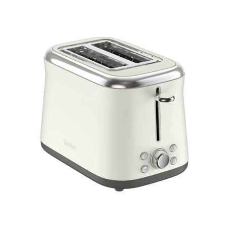 TEFAL Toaster | TT720AE0 Collection Retro | Power 850 W | Number of slots 2 | Housing material Stainless steel | Beige