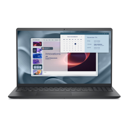 Dell Pro 15 Essential PV15250 | Carbon Black | 15.6 " | WVA | FHD | 1920 x 1080 pixels | Anti-Glare | Intel Core i7 | i7-1355U | 8 GB | DDR5 | Solid-state drive capacity 512 GB | Intel UHD Graphics | Windows 11 Pro | 802.11ax | Keyboard language English | Warranty 36 month(s) | Battery warranty 12 month(s)