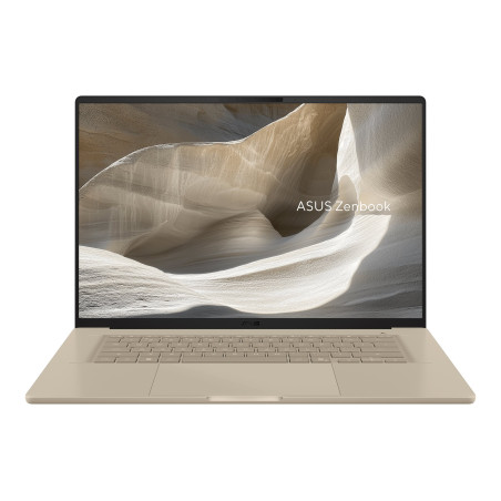 Asus Zenbook UX3607OA-SQ024X | Zabriskie Beige (Top case-color) & Dark Beige (Keyboard color) | 16 " | OLED | 3K | 2880 x 1800 pixels | 120 Hz | Glossy | Snapdragon X2 Elite Extreme | X2E94100 | 48 GB | LPDDR5X | Solid-state drive capacity 1000 GB | Qualcomm Adreno GPU | Windows 11 Pro | 802.11be | Bluetooth version 5.4 | Keyboard language US international | Keyboard backlit | Warranty 24 month(s) | Battery warranty 12 month(s)