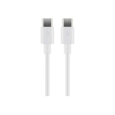 Goobay USB-C,Charging and Sync Cable, 2 m, white | Goobay