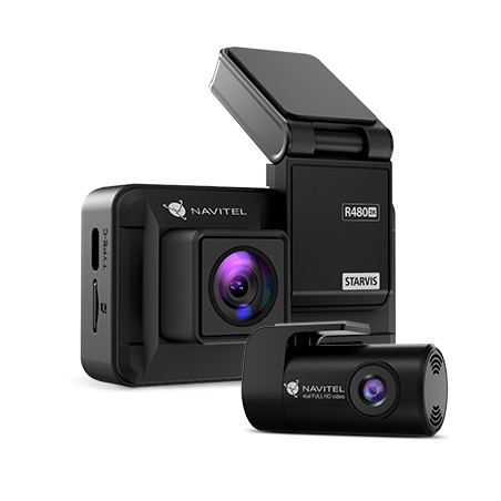 Navitel | Dashcam with 2K video quality | R480 2K | 320 х 240 | Maps included