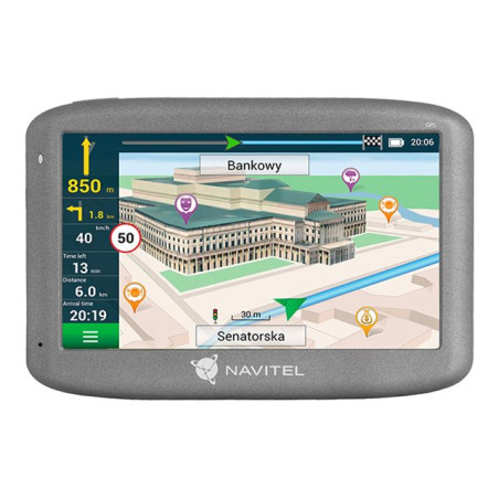 Navitel | E505 Magnetic | GPS (satellite) | 480 x 272 pixels | Maps included