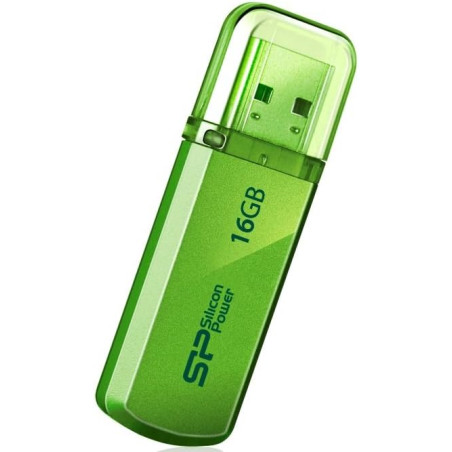 Silicon Power | Helios 101 | 16 GB | USB Type-A | Green