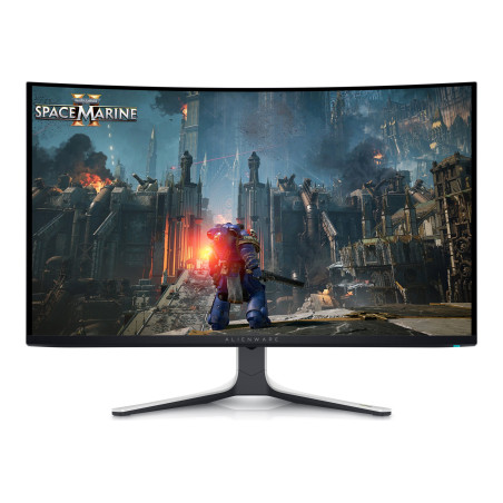 Dell | Curved Screen Gaming Monitor | AW3225QF | 31.6 " | OLED | 4K UHD | 16:9 | 240 Hz | 0.03 ms | 3840 x 2160 pixels | 1000 cd/m² | Power connector, Security-lock slot, Joystick, USB-A, USB-B, USB-C, HDMI, DispalyPort | HDMI ports quantity 2 | White / Black | Warranty 36 month(s)