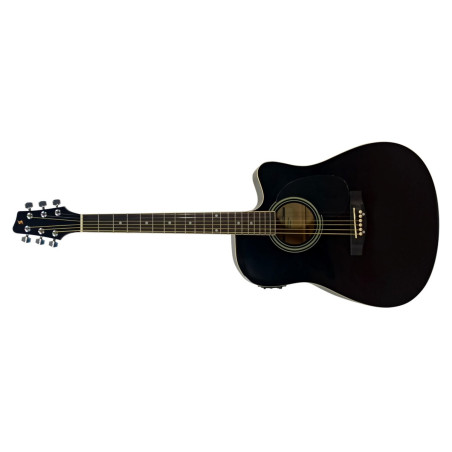 Stagg SA20 DCE BLK - gitara elektroakustyczna
