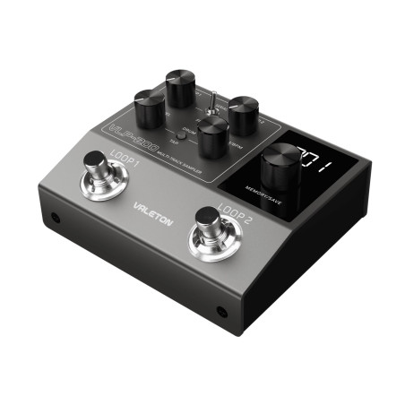 Valeton VLP-200 - dwutorowy looper stereo z automatem perkusyjnym