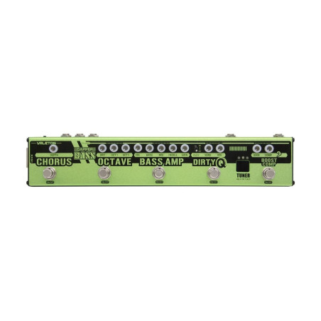 Valeton Dapper Bass VES-2 - multiefekt i preamp basowy z wyjściem XLR