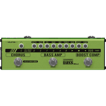 Valeton Dapper Bass Mini MES-2 - multiefekt basowy