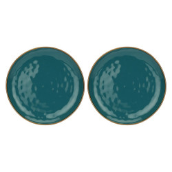 Set of 2 round platters...