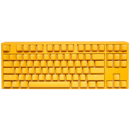 Ducky One 3 Yellow TKL keyboard Gaming USB German