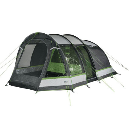High Peak Bozen 5.0 Green, Grey Tunnel tent