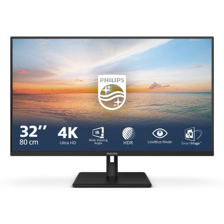 Philips 80,0cm (31,5") 32E1N1800LA 16:09 2xHDMI+DP VA black retail