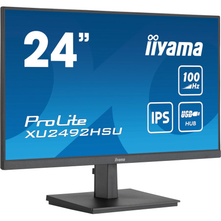 iiyama ProLite XU2492HSU-B6 computer monitor 60.5 cm (23.8") 1920 x 1080 pixels Full HD LED Black
