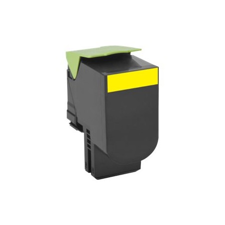 Lexmark 80C2HYE | 802HYE Yellow High Yield Corporate Cartridge (3k) | Cartridge | Yellow