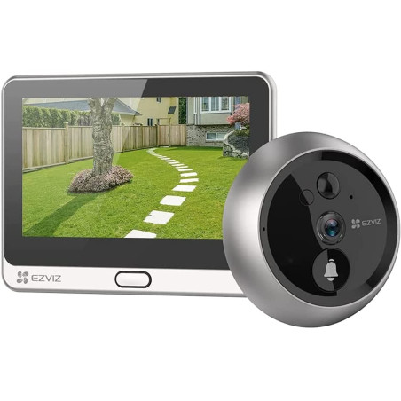 WIRELESS WIFI DOORBELL WITH VIEWFINDER EZVIZ DP2C CS-DP2C