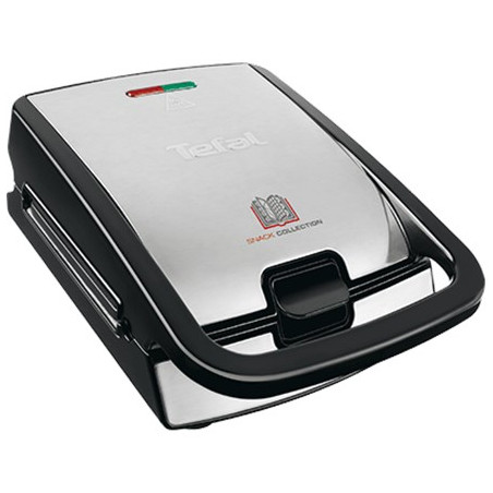 Tefal Snack Collection SW 852 D sandwich maker 700 W Black,Stainless steel