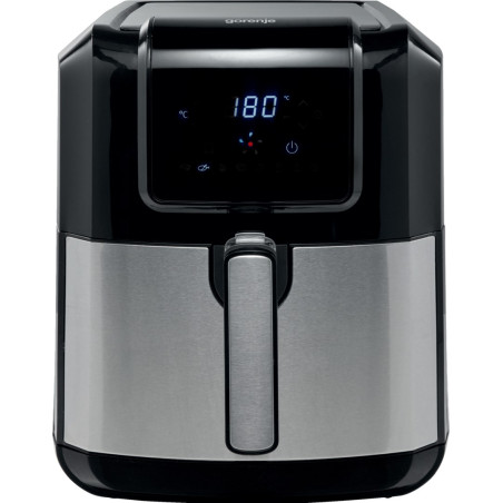 Gorenje AF1700DB Single 5 L Built-in 1700 W Hot air fryer Black, Metallic