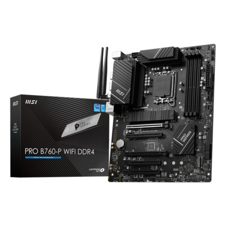 MSI PRO B760-P WIFI DDR4 motherboard Intel B760 LGA 1700 ATX