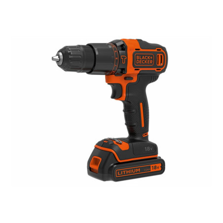 BLACK & DECKER Cordless Drill/Driver | BDCHD18KB-QW | 18 V | 2x1.5 Ah | Li-Ion