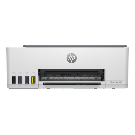 HP Smart Tank 580 All-in-One Printer, Home and home office, Print, copy, scan, Wireless; High-volume printer tank; Print from phone or tablet; Scan to PDF