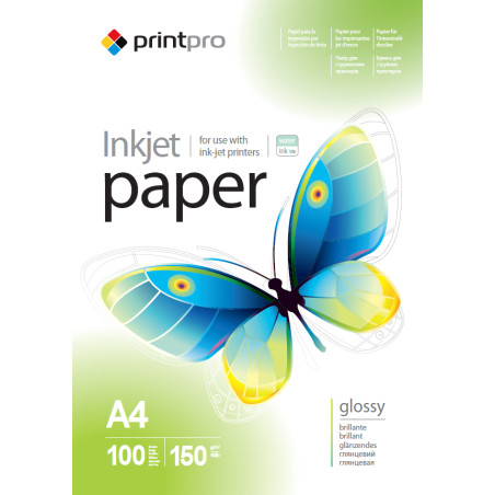 ColorWay PrintPro Photo Paper, 100 sheets | High Glossy | 150 g/m² | A4