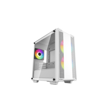 Deepcool | ARGB Micro-ATX CASE | CC360 | Mini-ITX / Micro-ATX | ATX PS2 (maximum length: 160mm) | White