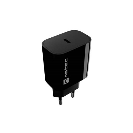 WALL CHARGER NATEC RIBERA 1X USB-C 20W BLACK