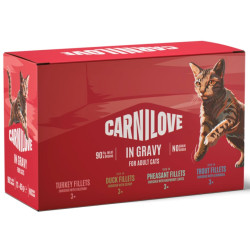 CARNILOVE Cat Pouch Gravy...