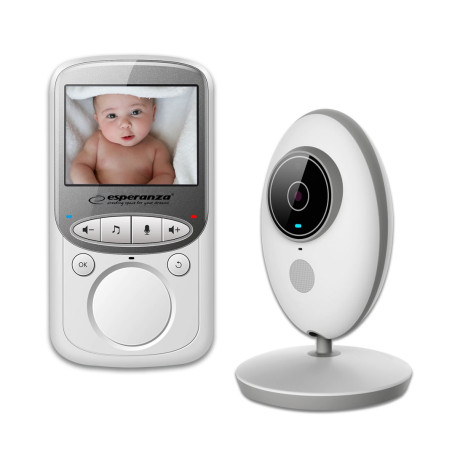 Esperanza EHM003 LCD Baby Monitor 2.4" White