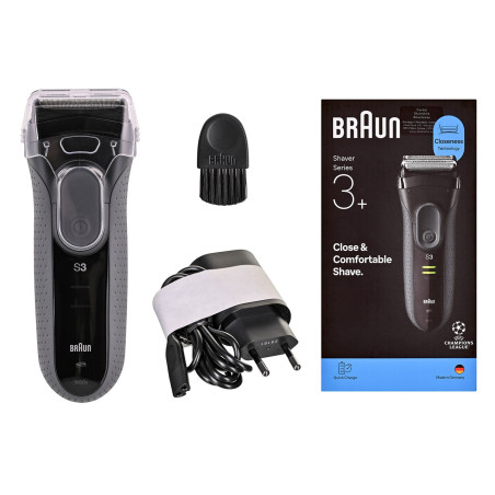 Braun Serie 3 3000S Foil shaver Grey