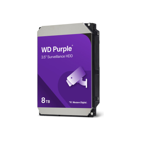 HDD|WESTERN DIGITAL|Purple|8TB|SATA 3.0|256 MB|5640 rpm|3,5"|WD85PURZ