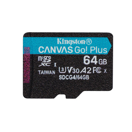 MEMORY MICRO SDXC 64GB UHS-I/1PACK SDCG4/64GBSP KINGSTON