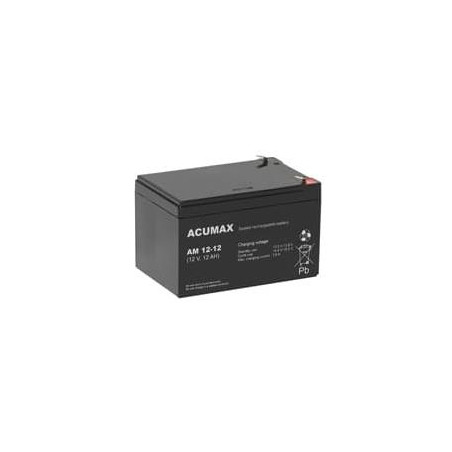 BATTERY 12V 12AH VRLA/AM12-12 ACUMAX EMU