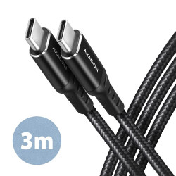 CABLE USB-C TO USB-C 3M...