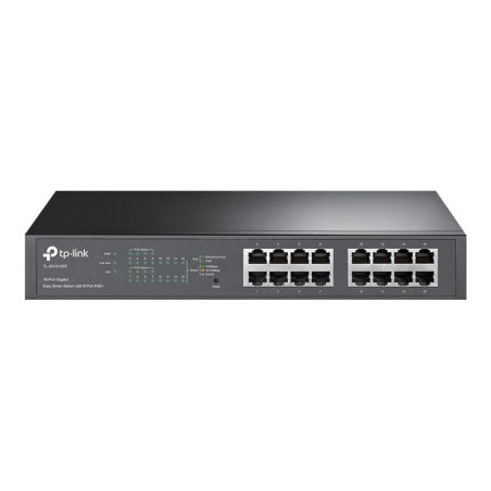 Switch|TP-LINK|Desktop/pedestal|16x10Base-T / 100Base-TX / 1000Base-T|PoE+ ports 8|TL-SG1016PE