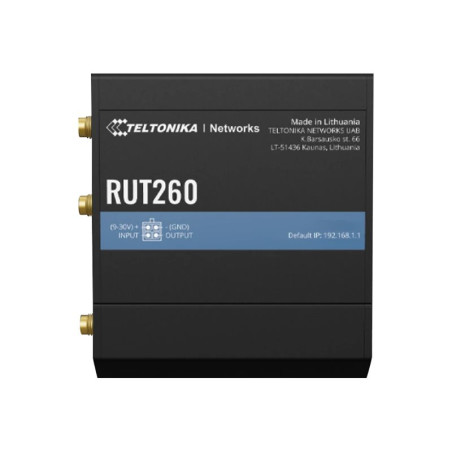 WRL ROUTER LTE CAT 6/RUT260 TELTONIKA