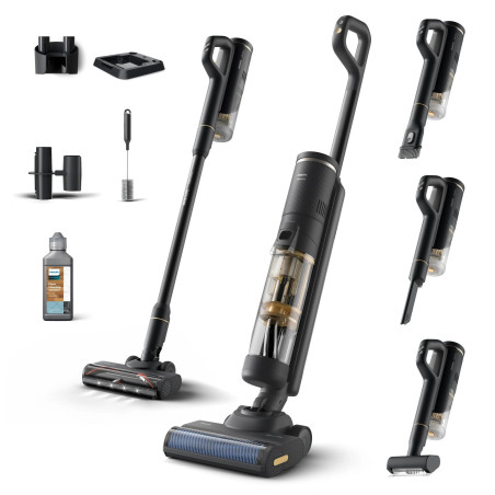 Philips Vacuum cleaner | XW7264/11 AquaTrio 7000 series | Cordless operating | Handstick | Washing function | 160 W | 21.6 V | Black