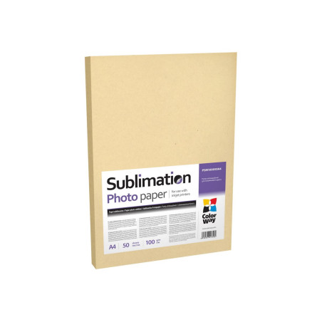PSM100050A4 | Photo Paper sublimation 50 pcs. | 100 g/m² | A4 | A4