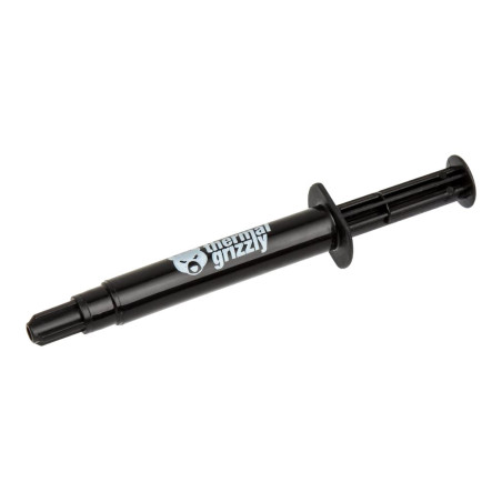Thermal Grizzly | Thermal grease "Kryonaut" 1g | universal | Thermal Conductivity: 12,5 W/mk * Thermal Resistance: 0,0032 K/W * Electrical Conductivity: 0 pS/m * Viscosity : 130-170 Pas * Specific Weight : 3,7g/cm3 * Temperature :	-200 °C / +350 °C W