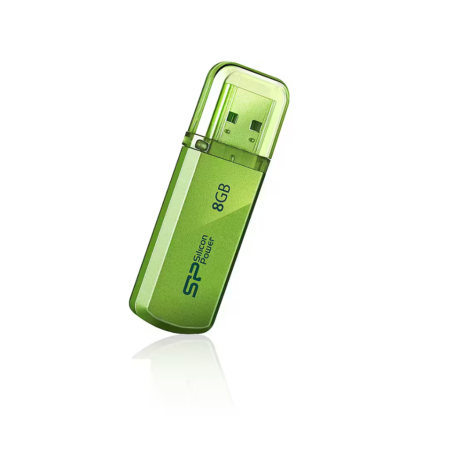 Silicon Power | Helios 101 | 8 GB | USB Type-A | Green