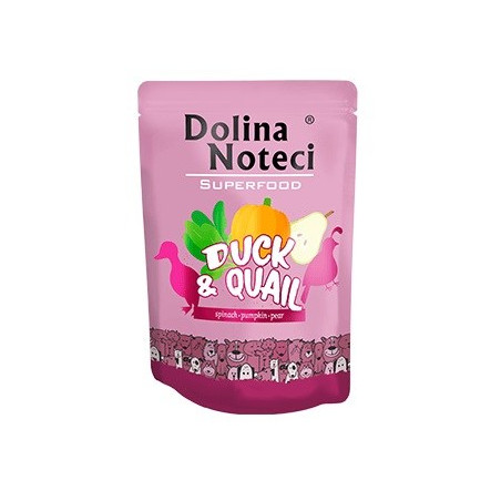 DOLINA NOTECI Superfood Duck and quail - wet dog food - 300g
