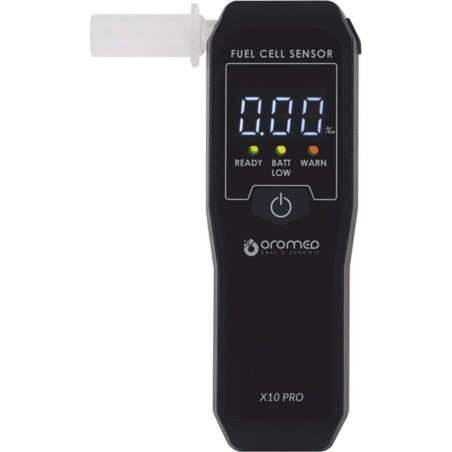 Oromed ALK_ORO-X10 PRO alcohol tester 0 - 4% 0.05% Black