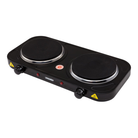 Mesko | Electric stove | MS 6509 | Number of burners/cooking zones 2 | Electric | Black