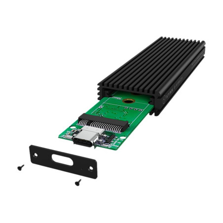Raidsonic | Black | ICY BOX IB-1816M-C31 External Type-C enclosure for M.2 NVMe SSD